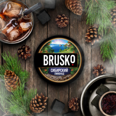 Бестабачная смесь Brusko (Бруско) - Siberian lemonade (Сибирский лимонад) Medium 50г