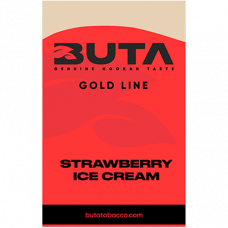 Табак Buta (Бута) Gold Line - Strawberry Ice cream (Клубничное мороженое) 50гр. 