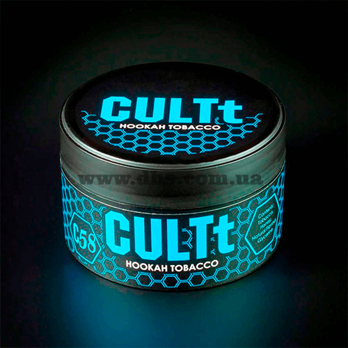 Табак CULTt (Культ) - С58 (Черный Виноград, Лед) 100г