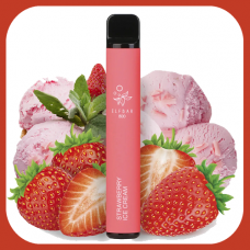 Одноразовая электронная сигарета Elf Bar 800 - Strawberry Ice Сream (Клубничное мороженое)