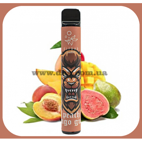 Одноразовая электронная сигарета Elf Bar Lux 800 - Peach Mango Guava (Персик, Манго, Гуава)