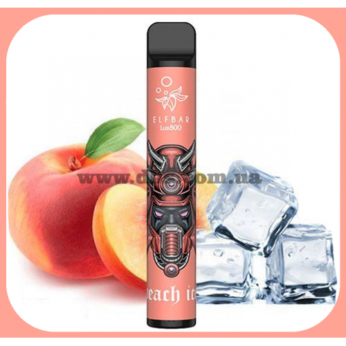 Одноразовая электронная сигарета Elf Bar Lux 800 - Peach ice (Персик, Лед)
