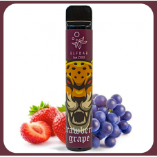 Одноразовая электронная сигарета Elf Bar Lux 1500 - Strawberry Grape (Клубника, Виноград)