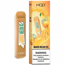 Одноразовая электронная сигарета HQD Mega - Mango Melon Ice (Манго, Дыня, Лед)