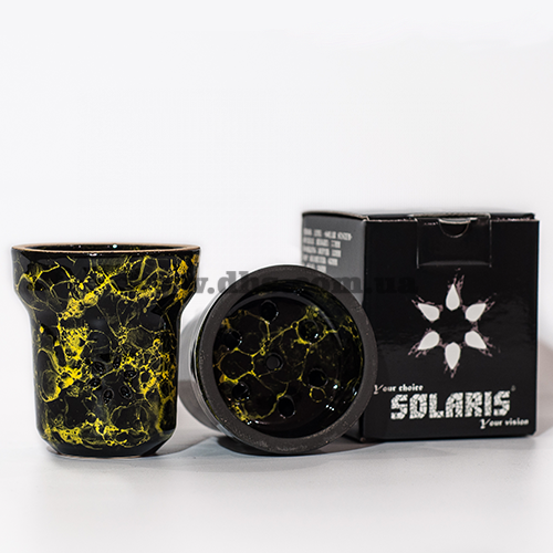 Чаша Solaris Adam Yellow из белой глины