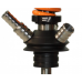 Кальян Mamay Coilovers Micro Шахта Черная Пружина Оранжевая
