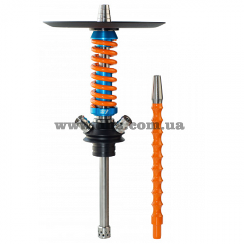 Кальян Mamay Coilovers Micro Шахта Синяя Пружина Оранжевая флуоресцентная