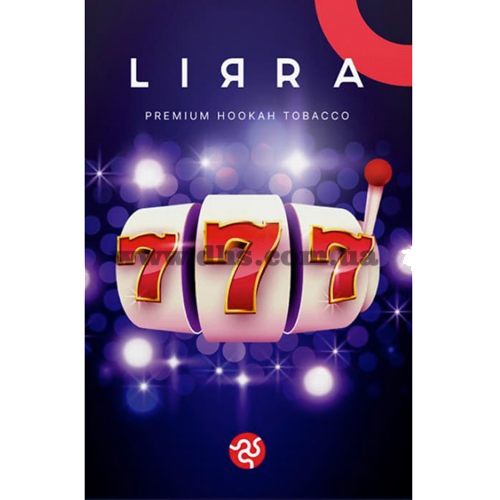 Табак для кальяна Lirra (Лирра) - 777 Jackpot (Киви, Клубника, Маракуйя, Персик) 50гр.