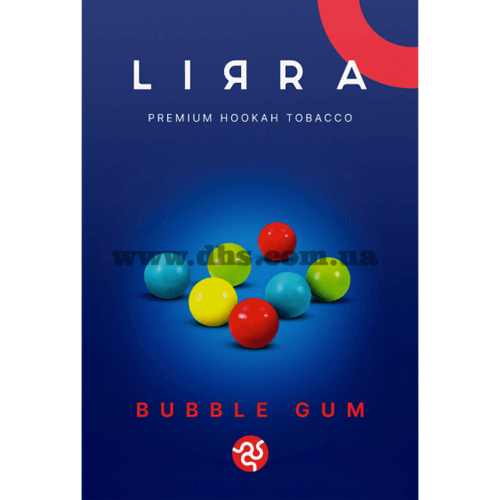 Табак для кальяна Lirra (Лирра) - Bubble Gum (Жвачка) 50гр.