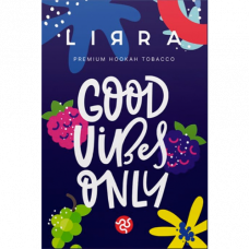 Табак для кальяна Lirra (Лирра) - Good vibes only (Виноград, Ежевика, Малина) 50гр.
