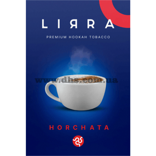 Табак для кальяна Lirra (Лирра) - Horchata (Орчата, Карамель, Корица) 50гр.