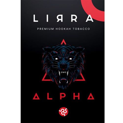 Табак для кальяна Lirra (Лирра) - Alpha (Малина, Черника, Лёд, Мята) 50гр.