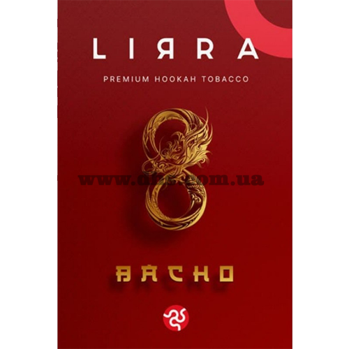 Табак для кальяна Lirra (Лирра) - Bacho (Апельсин, Гранат, Малина, Персик, Черника) 50гр.