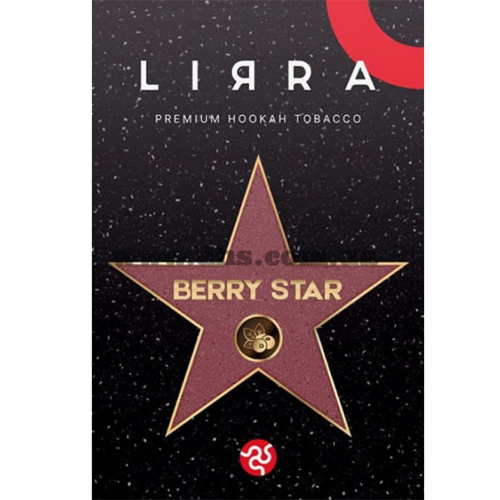 Табак для кальяна Lirra (Лирра) - Berry Star (Вишня, Малина, Черная смородина, Черника) 50гр.