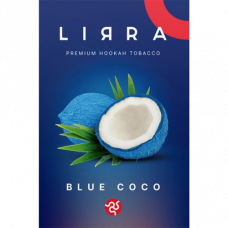 Табак для кальяна Lirra (Лирра) - Blue Coco (Кокос, Черника) 50гр.