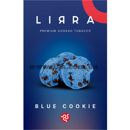 Табак для кальяна Lirra (Лирра) - Blue Cookie (Печенье, Черника) 50гр.