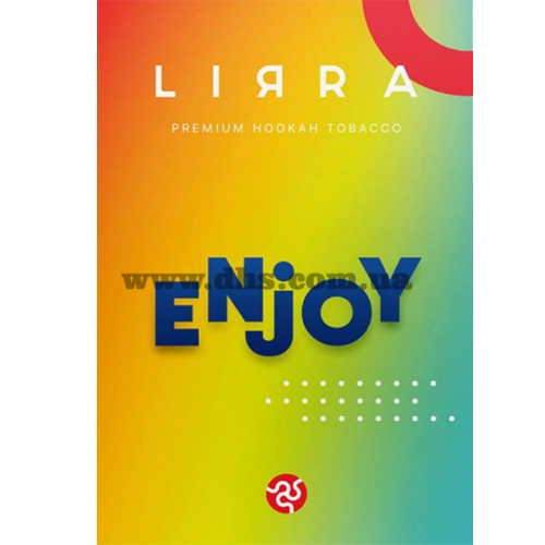 Табак для кальяна Lirra (Лирра) - Enjoy (Лимон, Манго, Черника, Мята, Лёд) 50гр.