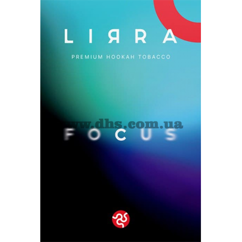 Табак для кальяна Lirra (Лирра) - Focus (Ананас, Клубника, Лимон, Лёд) 50гр.