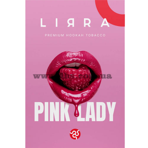 Табак для кальяна Lirra (Лирра) - Pink lady (Клубника, Малина, Мята) 50гр.