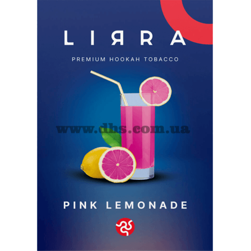 Табак для кальяна Lirra (Лирра) - Pink Lemonade (Лимон , Малина) 50гр.