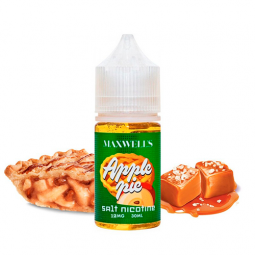 Солевая жидкость Maxwells Salt 30 мл (12 мг) - Apple Pie (Яблочный пирог)