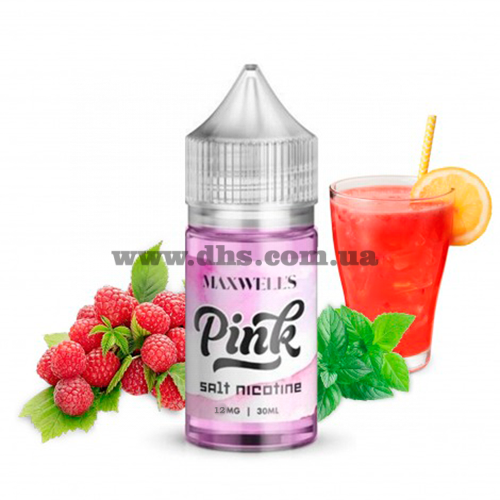 Солевая жидкость Maxwells Salt 30 мл (12 мг) - Pink (Малиновый Лимонад)
