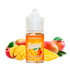 Солевая жидкость Maxwells Salt 30 мл (20 мг) - Mango (Тропическое Манго)