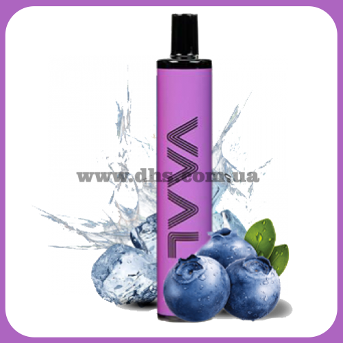 Одноразовая электронная сигарета Vaal 1500 - Blueberry Ice (Черника, Лед)