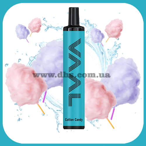 Одноразовая электронная сигарета Vaal 1500 - Cotton Candy (Сахарная вата)