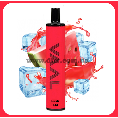 Одноразовая электронная сигарета Vaal 1500 - Lush Ice (Арбуз, Лед)