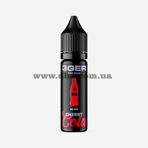 Солевая жидкость 3Ger Salt 15 мл (35 мг) - Cherry Cola (Вишня, Кола)