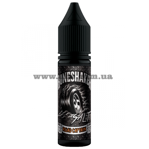 Солевая жидкость Boneshaker Salt 15 мл (25 мг) - Road Captain (Печенье Корица Ваниль)