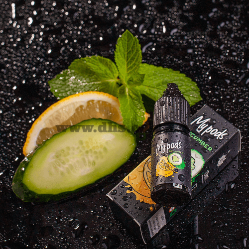 Солевая жидкость Hype My pods Salt 10 мл (30 мг) - Cucumber (Огуречный Лимонад)