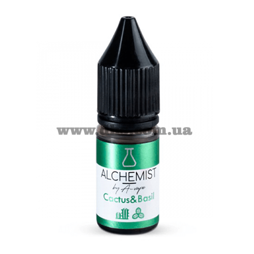 Солевая жидкость Alchemist Salt 10 мл (35 мг) - Cactus, Basil (Кактус, Базилик)