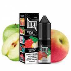 Солевая жидкость Chaser Black 15 мл (50 мг) - Triple Apple (Красное Яблоко)