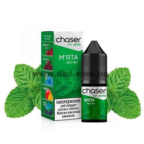 Солевая жидкость Chaser For Pods 10 мл (50 мг) - Мята