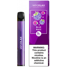 Одноразовая электронная сигарета Vaporlax Mate 800 - Blue Razz (Малина, Черника)