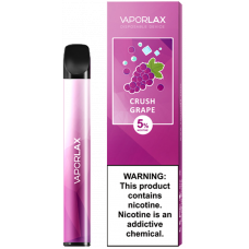 Одноразовая электронная сигарета Vaporlax Mate 800 - Crush Grape (Виноград, Лед)