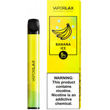 Одноразовая электронная сигарета Vaporlax Mate 800 - Ice Banana (Банан, Лед)
