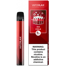Одноразовая электронная сигарета Vaporlax Mate 800 - Ice Cola (Кола, Лед)