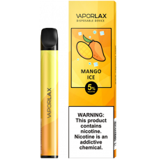 Одноразовая электронная сигарета Vaporlax Mate 800 - Ice Mango (Манго, Лед)