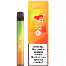 Одноразовая электронная сигарета Vaporlax Mate 800 - Peach Mixes (Манго, Арбуз, Персик)