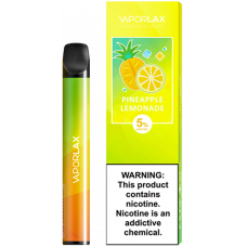 Одноразовая электронная сигарета Vaporlax Mate 800 - Pineapple Lemonade (Лимонад, Ананас)
