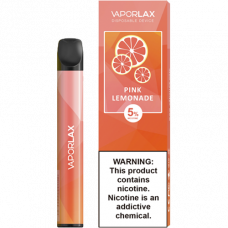 Одноразовая электронная сигарета Vaporlax Mate 800 - Pink Lemonade (Лимонад, Малина, Лимон)