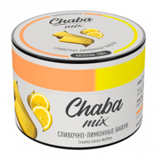 Бестабачная и безникотиновая смесь Chaba Mix (Nicotine Free) - Creamy Lemon Waffles (Сливочно-лимонные Вафли) 50г