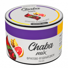 Бестабачная и безникотиновая смесь Chaba Mix (Nicotine Free) - Pink Jam (Фрукты, Ягоды, Джем) 50г