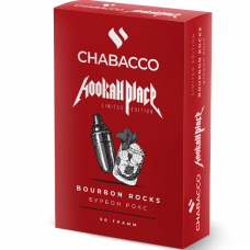 Бестабачная смесь Chabacco (Чабако) Medium - Bourbon Rocks (Бурбон, Мята, Лед) 50г