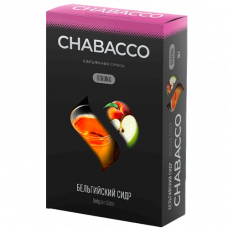 Бестабачная смесь Chabacco (Чабако) Strong - Belgian Cider (Бельгийский Сидр) 50г