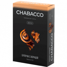 Бестабачная смесь Chabacco (Чабако) Medium - Cinnamon Roll (Булочка, Корица) 50г