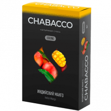 Бестабачная смесь Chabacco (Чабако) Strong - Indian Mango (Индийский Манго) 50г
